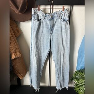 Silver jeans co vintage straight distressed retro 90s baggy denim jeans